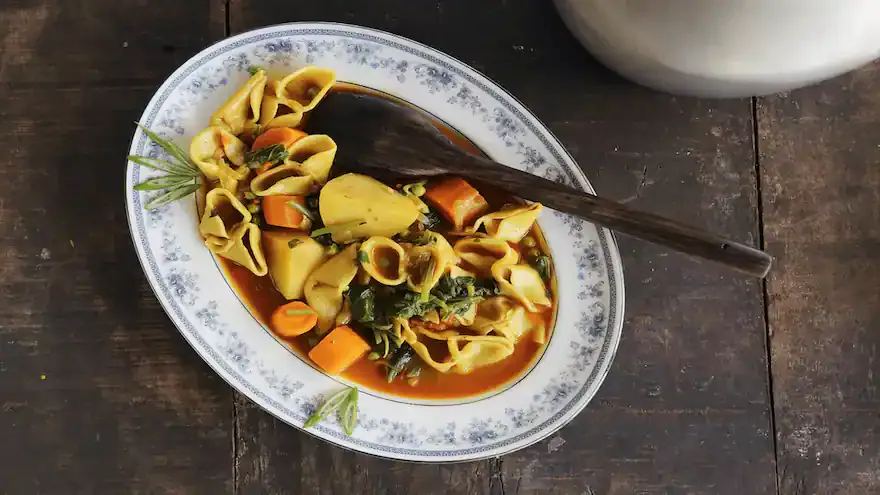 Skyu: Traditional Ladakhi Pasta Stew